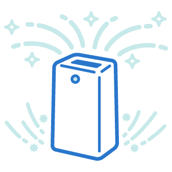 空気洗浄機付エアコン設置